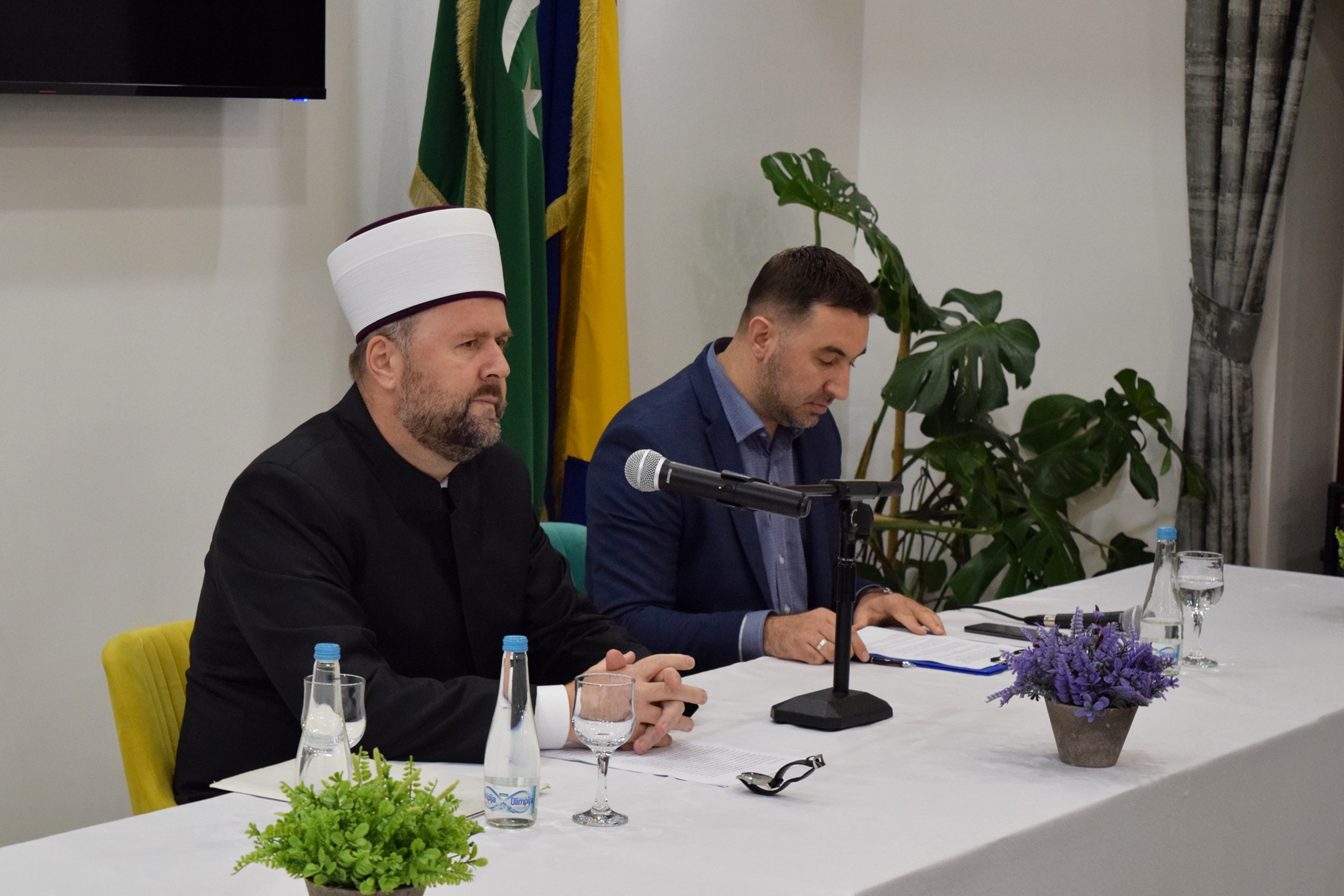 Muftija Dizdarević govorio na tribini u Brčkom