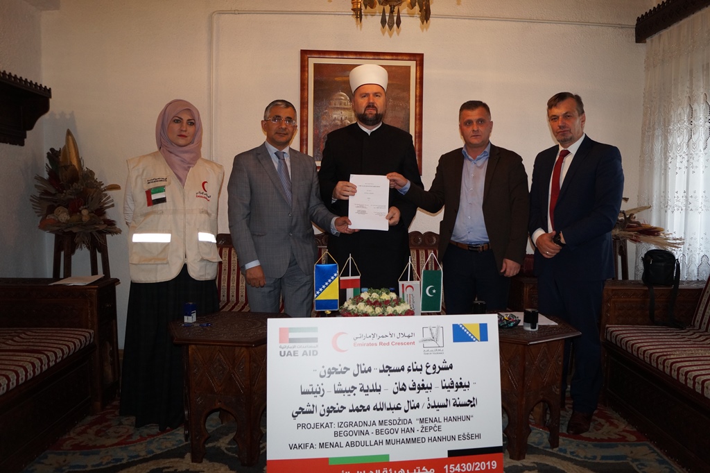 U Muftijstvu zeničkom potpisan Protokol o saradnji u izgradnji mesdžida u žepačkom naselju Begovina
