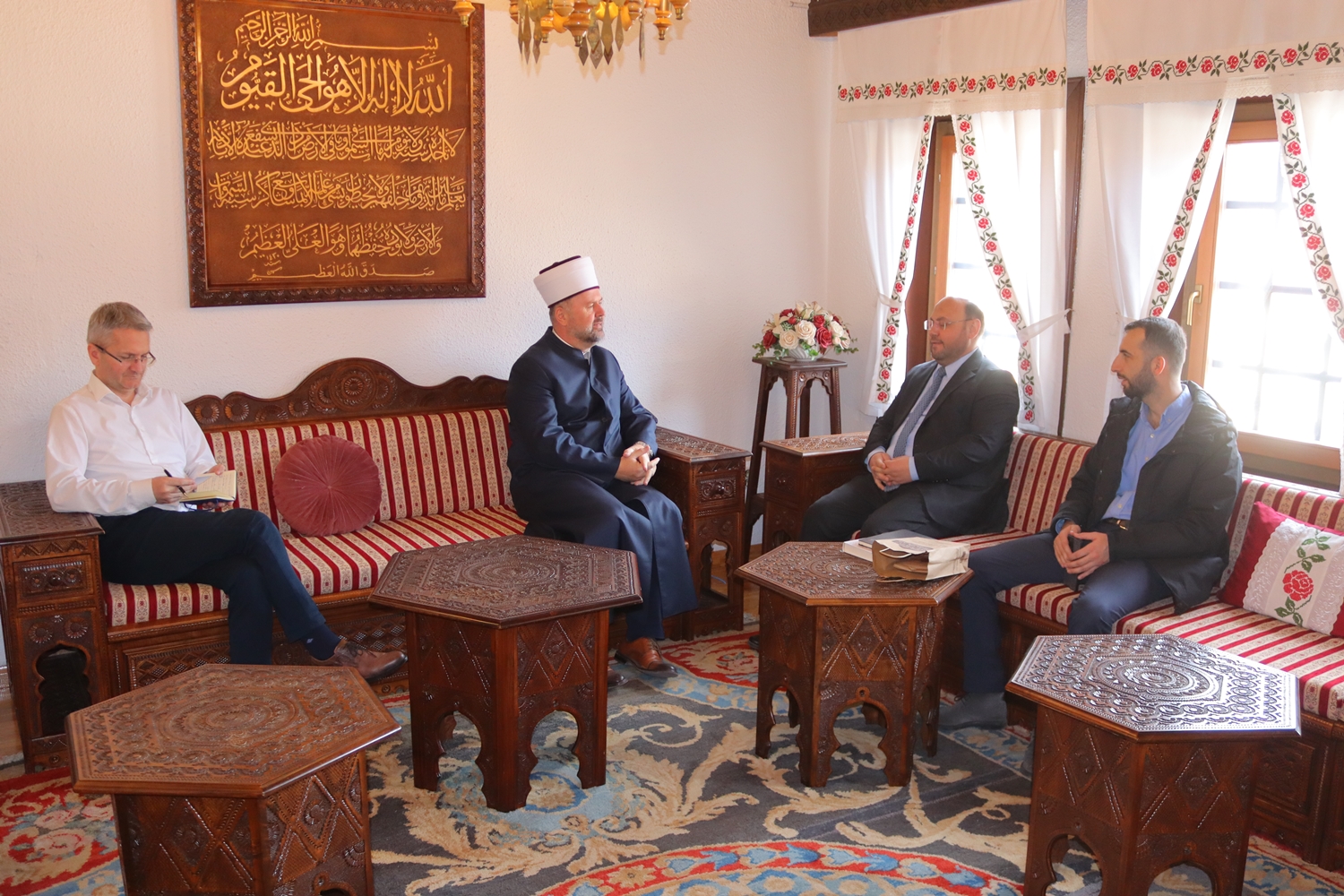 Muftija Dizdarević primio u posjetu atašea za vjerska pitanja Republike Turske