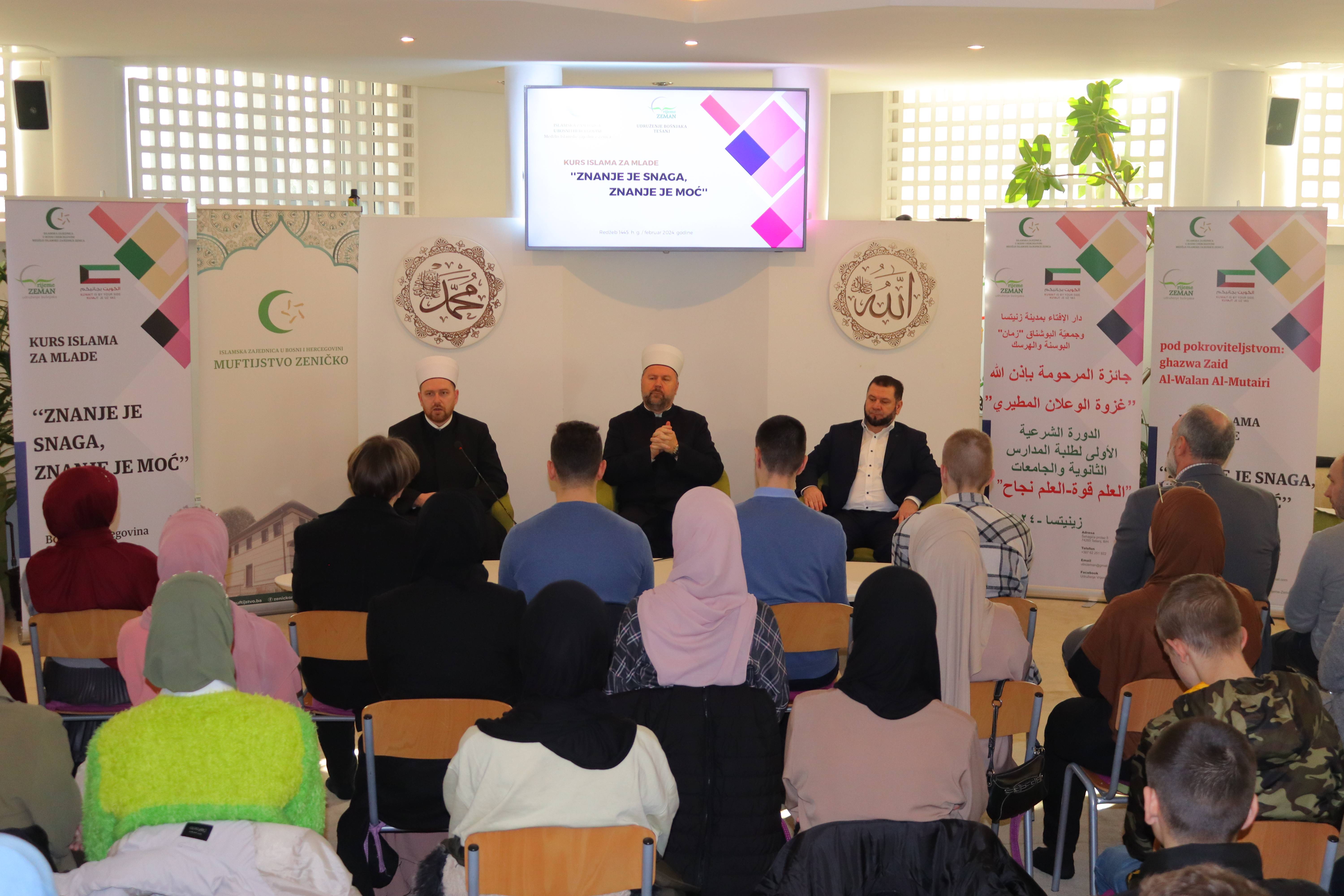 U Zenici počeo Kurs islama za mlade: “Znanje je snaga, znanje je moć”