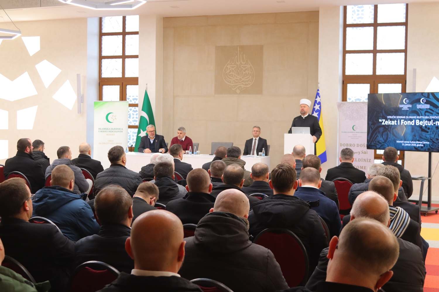 Imami Medžlisa IZ Zenica na seminaru posvećenom zekatu i Bejtul-malu