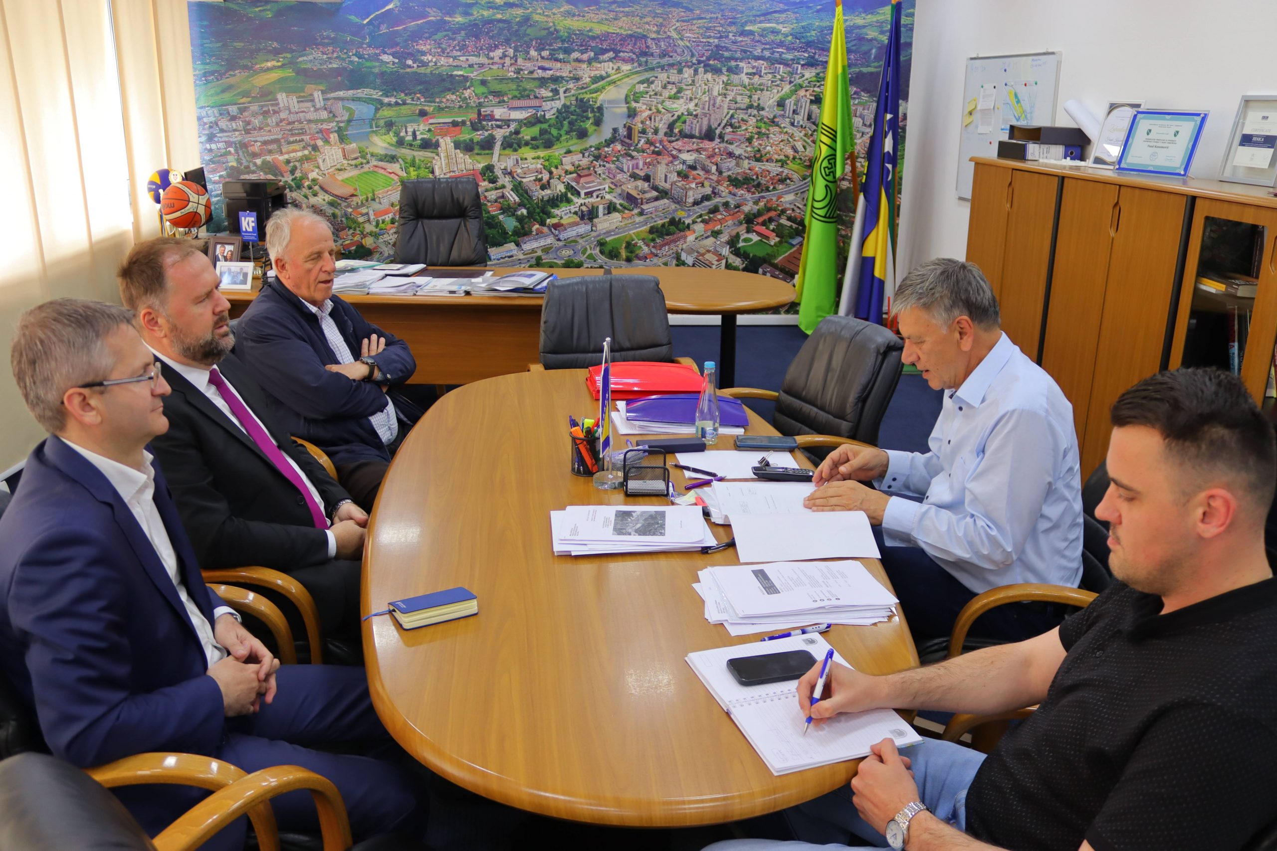Muftija Dizdarević posjetio gradonačelnika Zenice