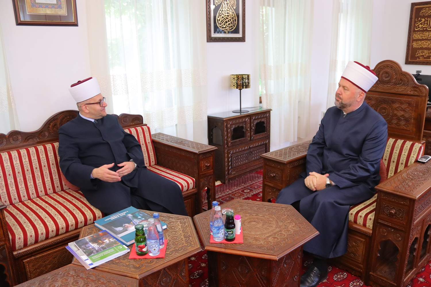 Muftija Dizdarević razgovarao sa muftijom mostarskim dr. Salem-ef. Dedovićem