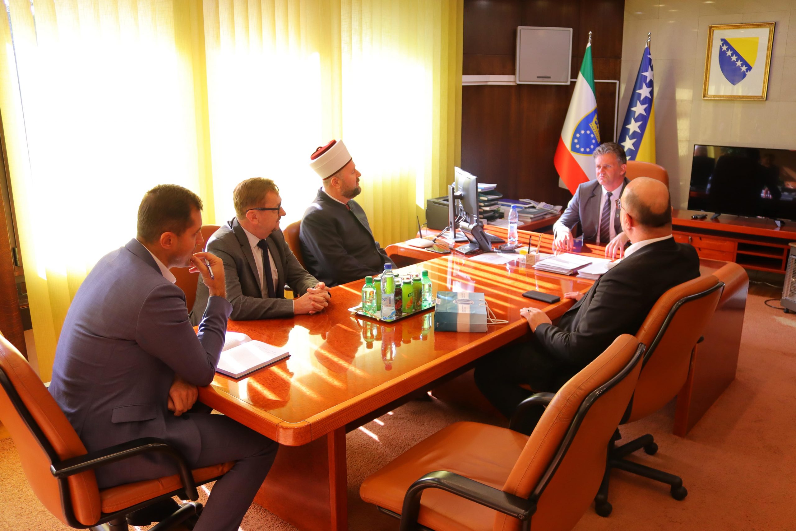 Muftija Dizdarević posjetio premijera Vlade ZE-DO kantona