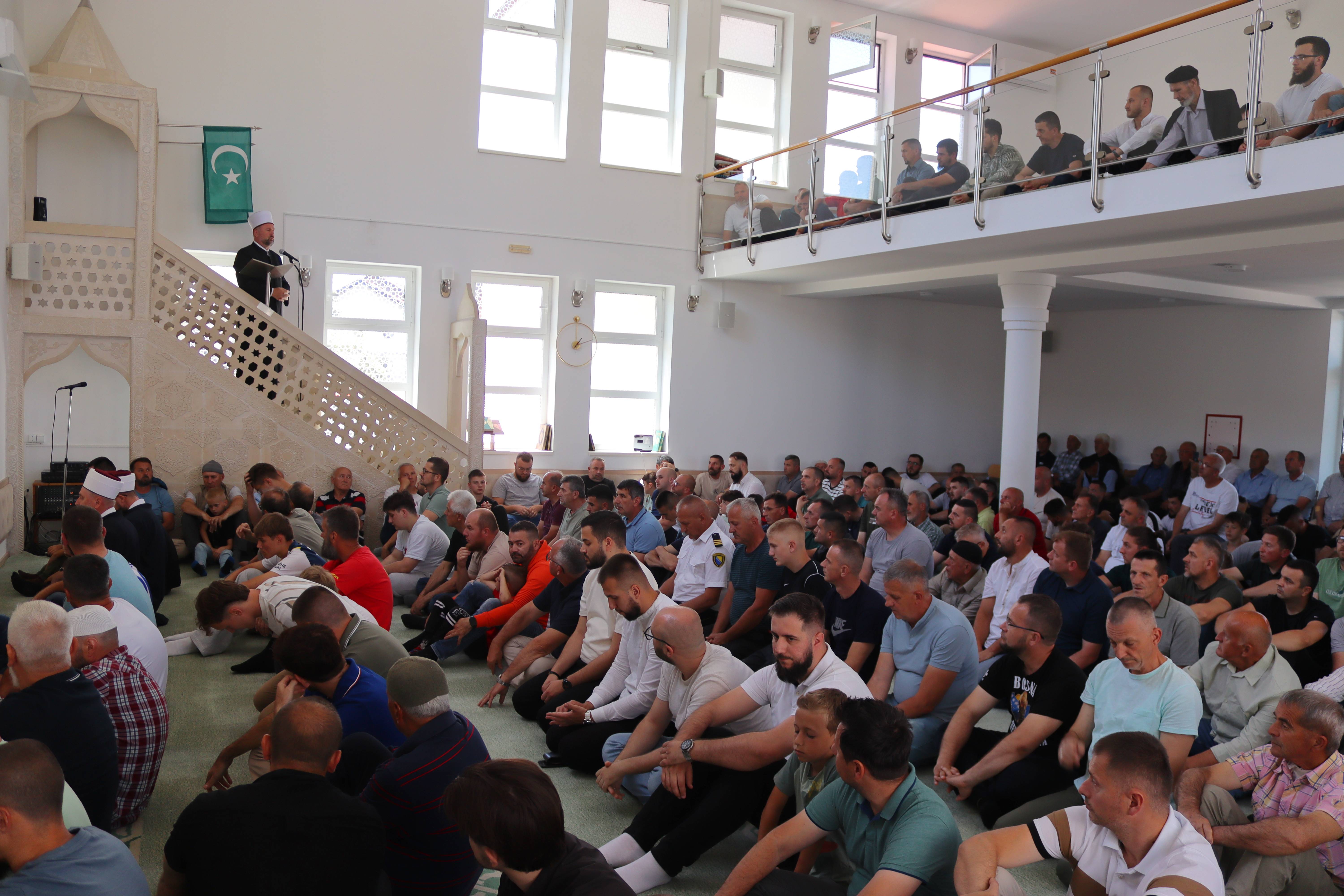 MIZ Doboj: Muftija Dizdarević održao hutbu u Kuvajtskoj džamiji u Matuzićima