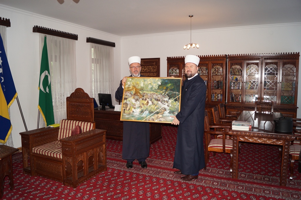 Muftija zenički primio delegaciju Muftijstva travničkog